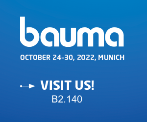 BAUMA – 24/30 OCTOBER 2022 – MUNICH (DE)