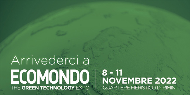 ECOMONDO – 08/11 NOVEMBRE 2022 – RIMINI (IT)